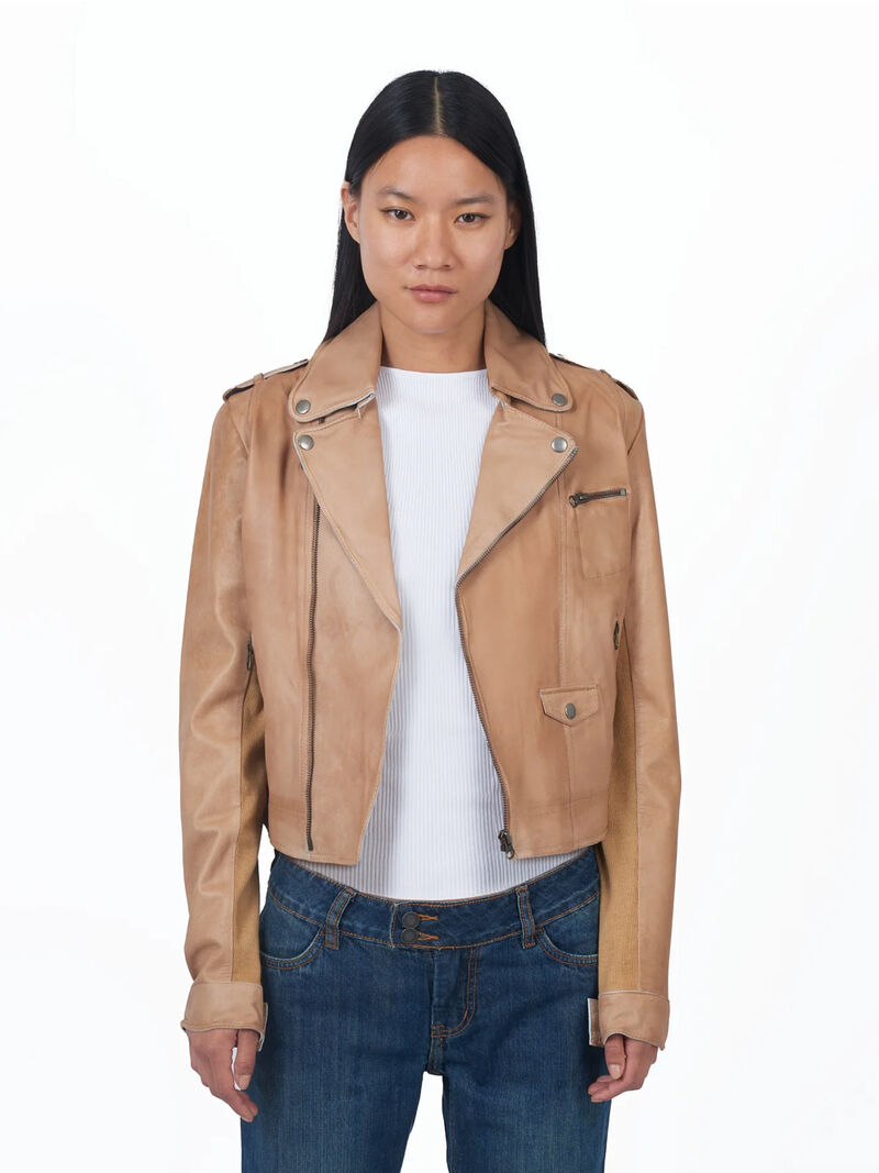 Woman Wears JKT - Piper Leather Jacket image number 0