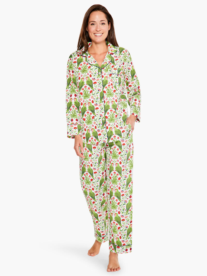 Woman Wears Printfresh Lovebirds Sleep Set image number 0