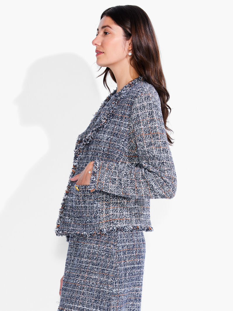 Woman Wears Novelty Fringe Mix Jacket image number 1