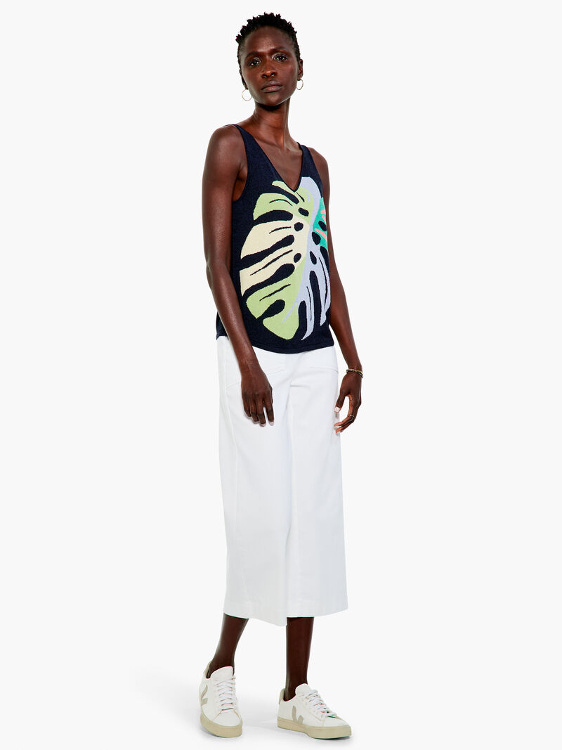 Woman Wears Frond Memories Vital Tank image number 3