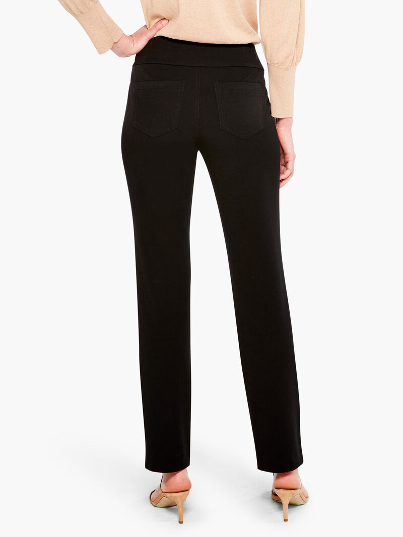 Woman Wears Work It Straight-Leg Trouser image number 2