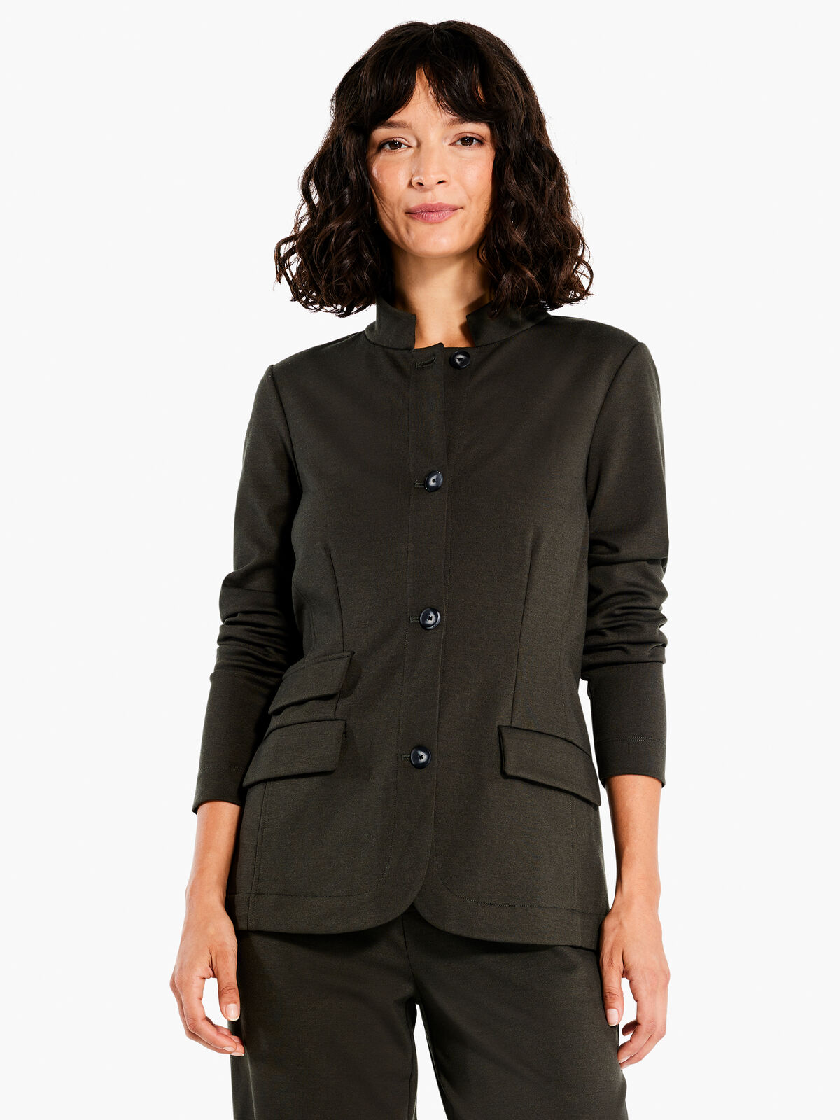 Drapey Ponte Blazer