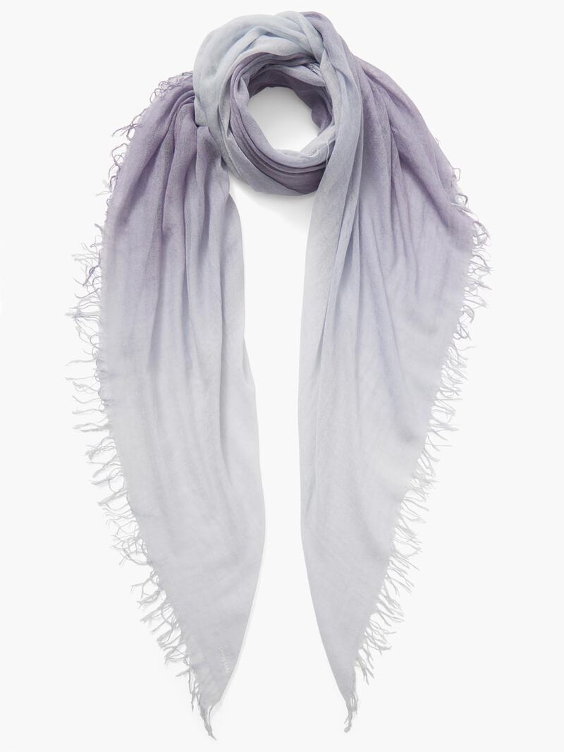 Woman Wears Chan Luu - Dip Dye Cashmere/Silk Scarf image number 0