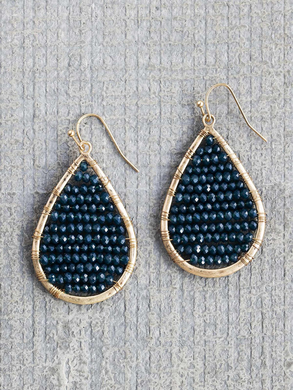 MARLYN SCHIFF - CRYSTAL DROP EARRING