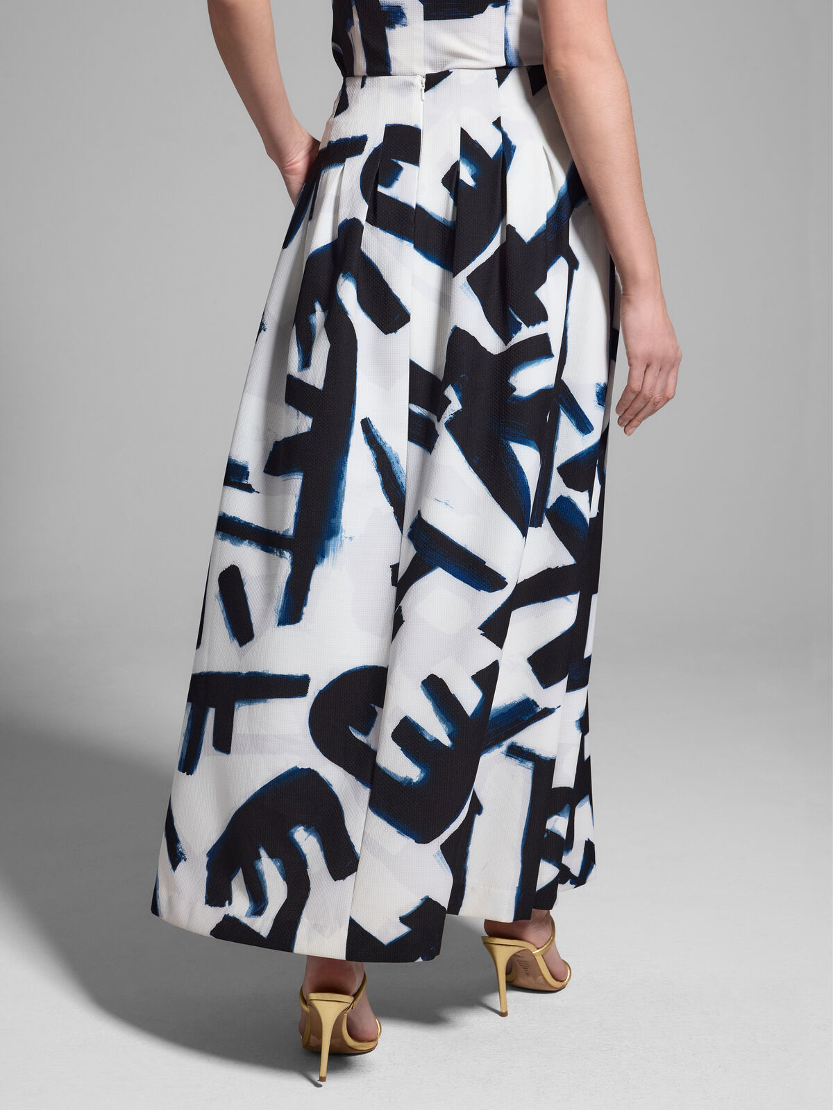Iconic Letterpress Skirt