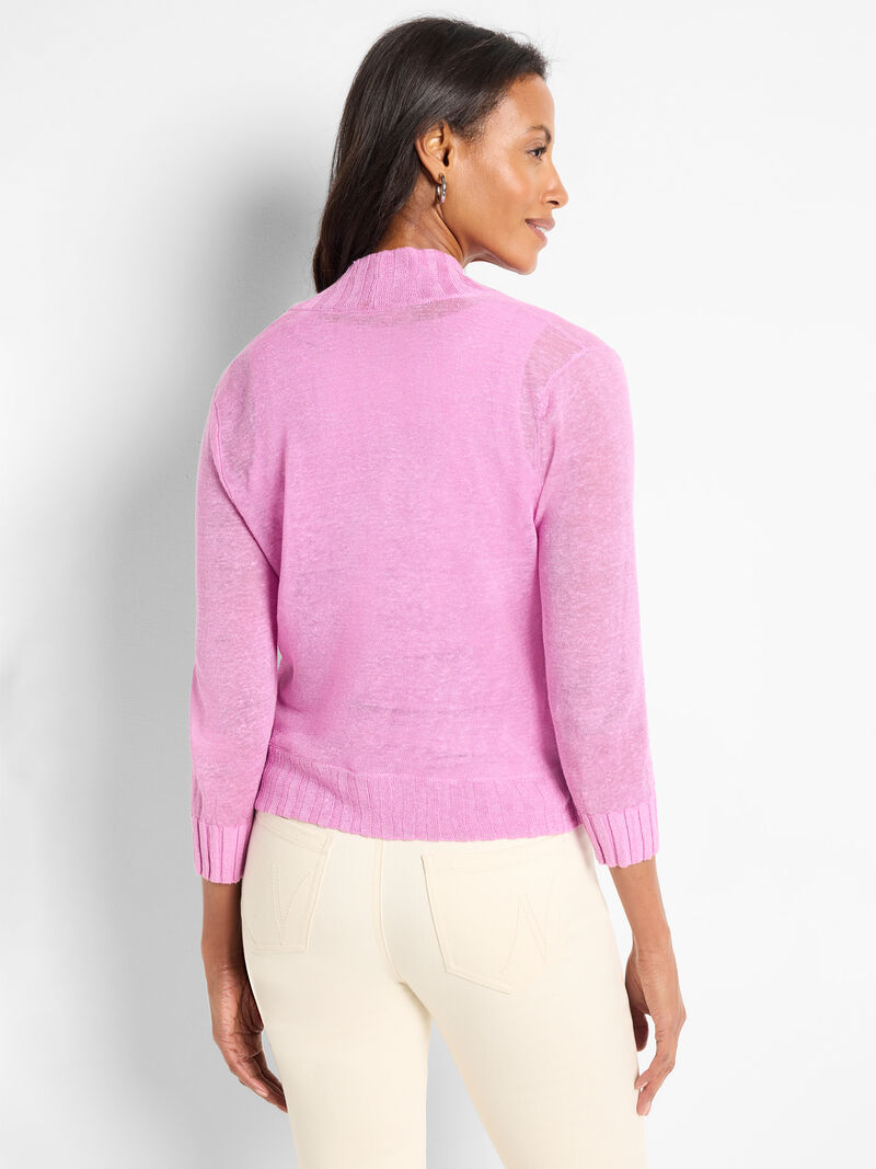 Woman Wears Bolero Cardigan image number 3