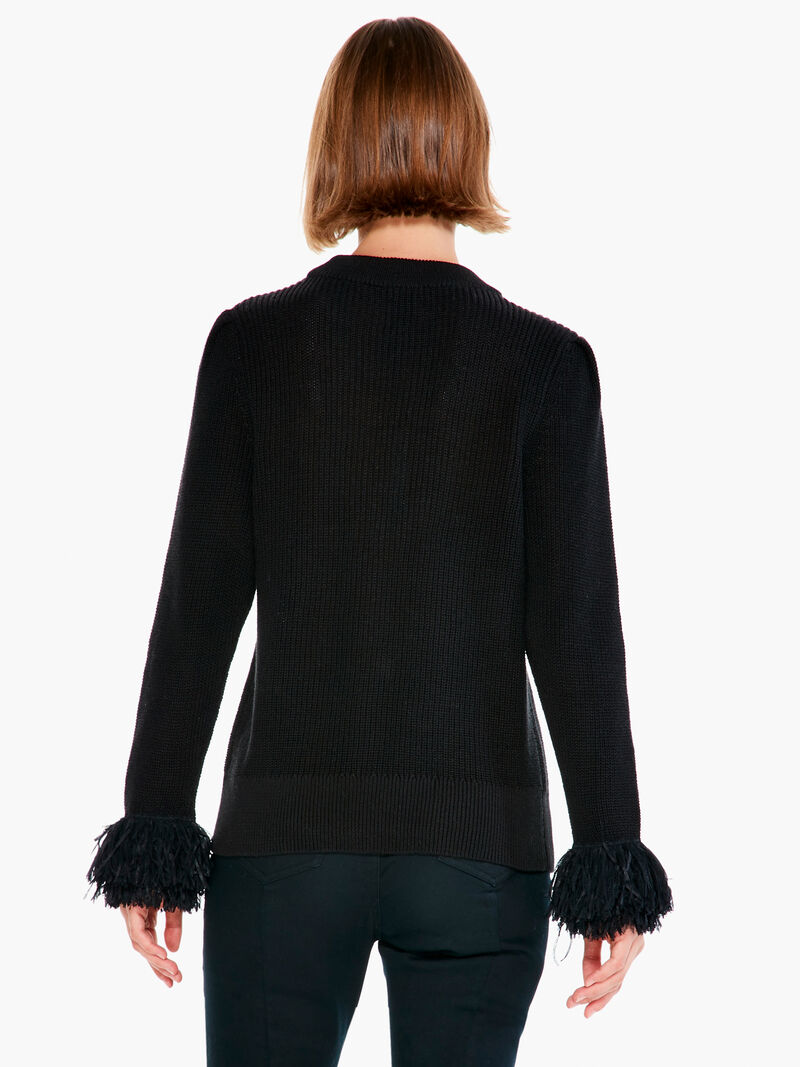 Woman Wears Sundown Sweater image number 2