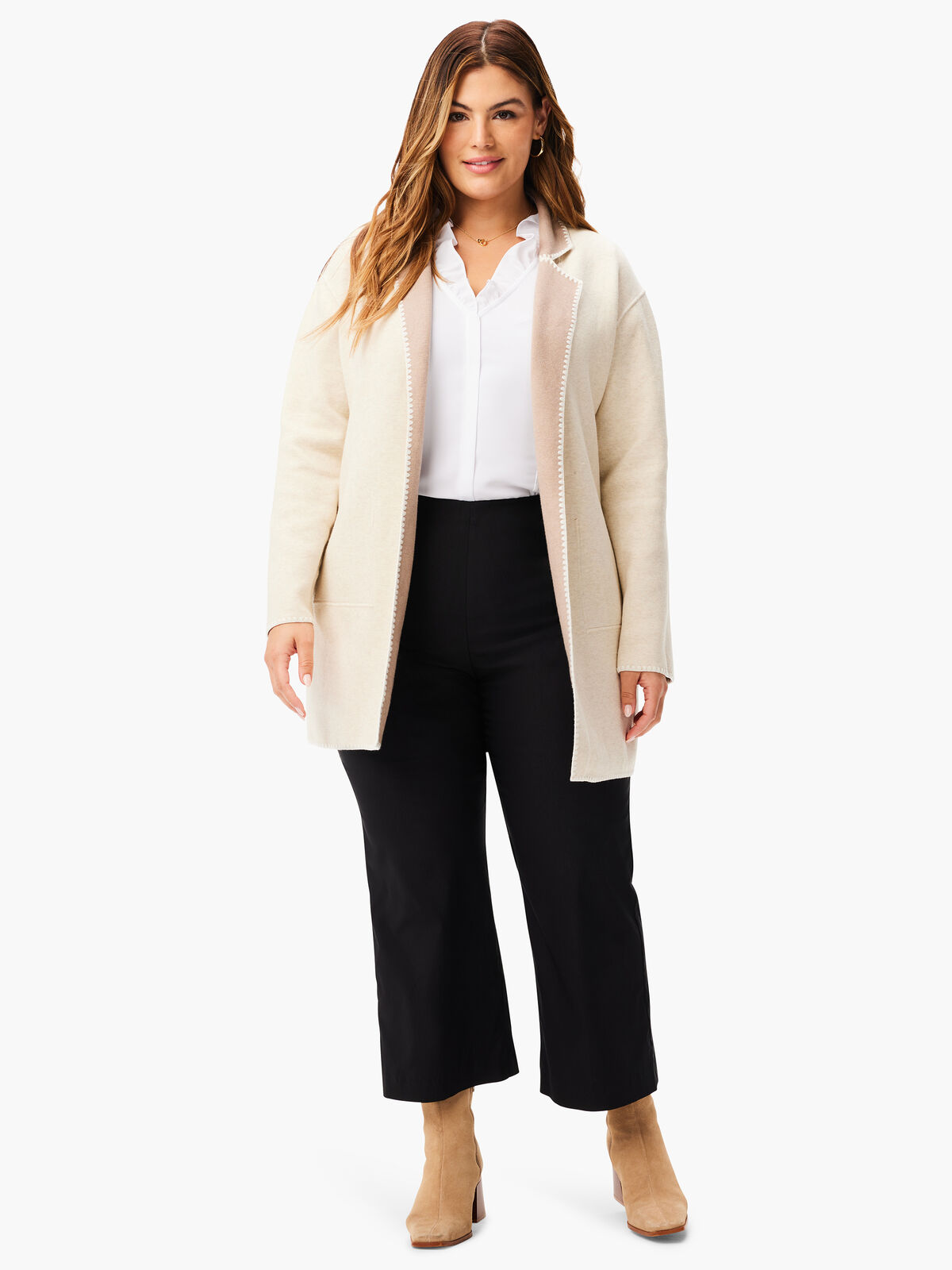 Cool Nights Reversible Knit Jacket