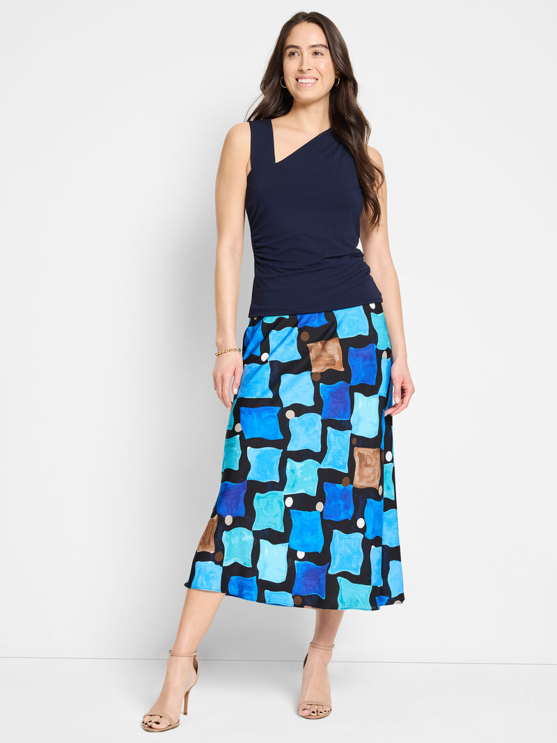 Sea Glass Slip Skirt