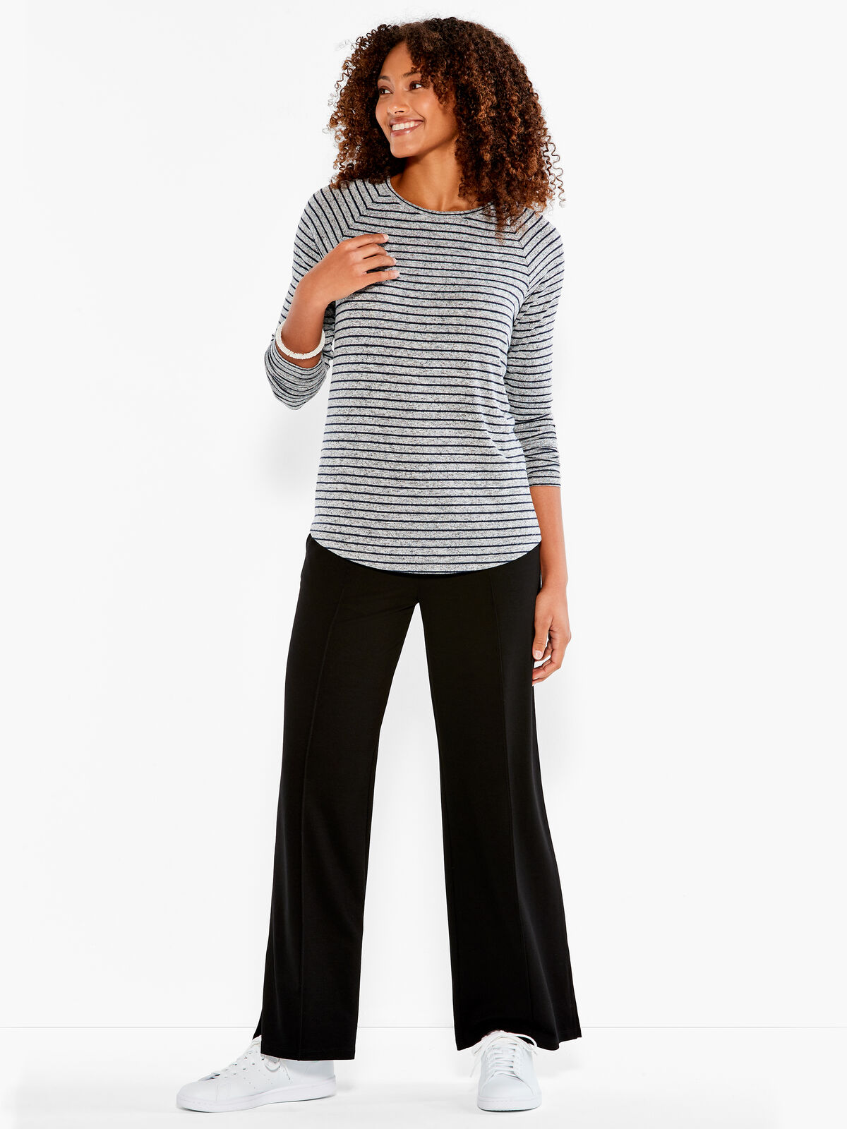 NZT Sweet Dreams Long Sleeve Striped Tee