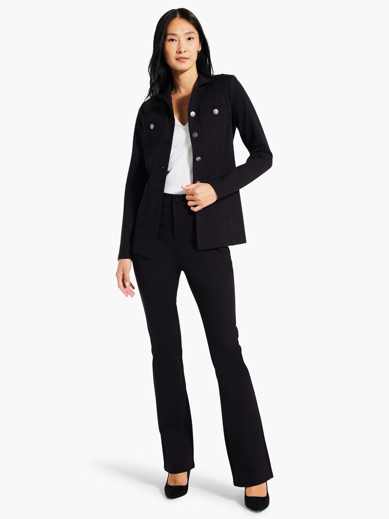 Woman Wears 31" Ponte Knit Pant image number 1