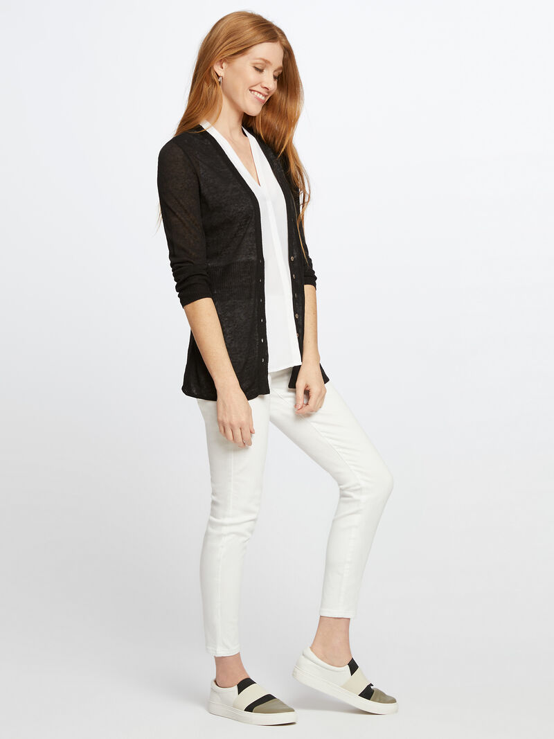 Woman Wears Lightweight Divine Cardigan image number 3