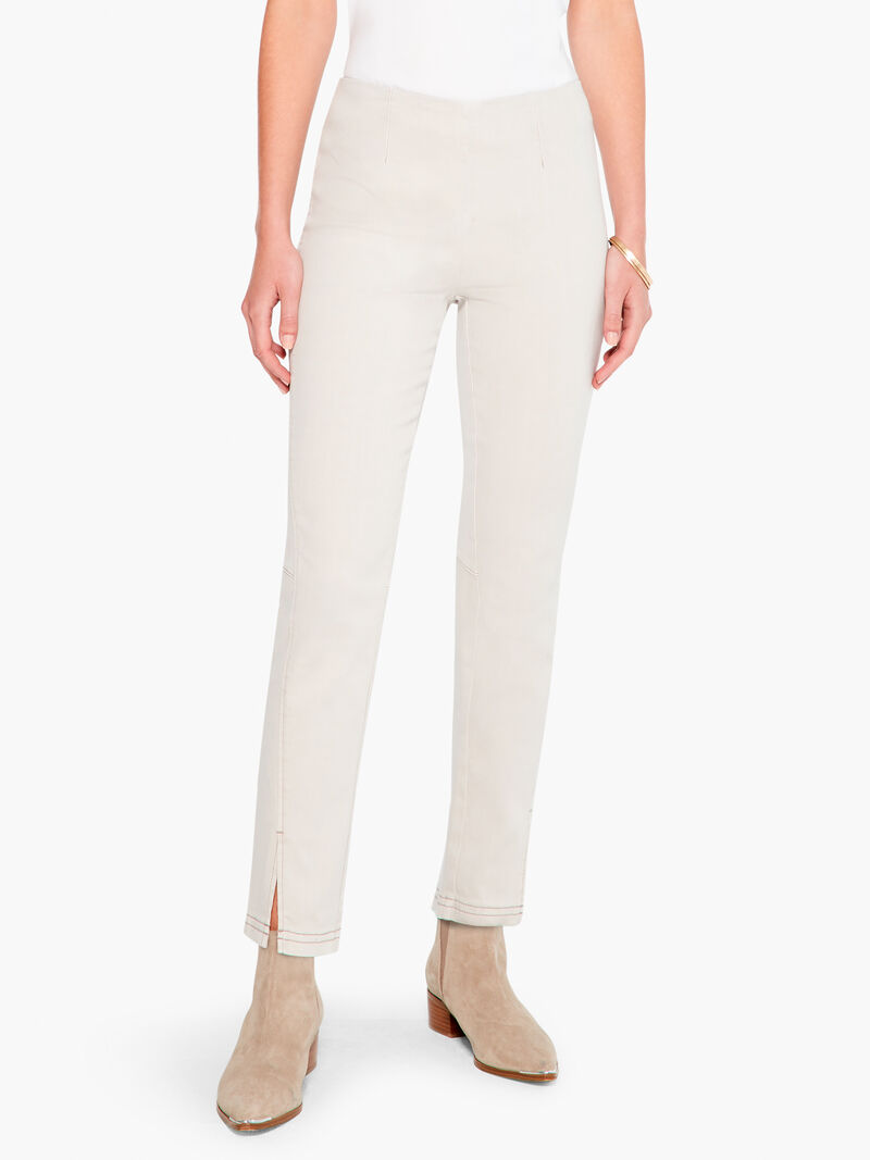 Woman Wears Seams All Day Denim Slim Pant image number 0