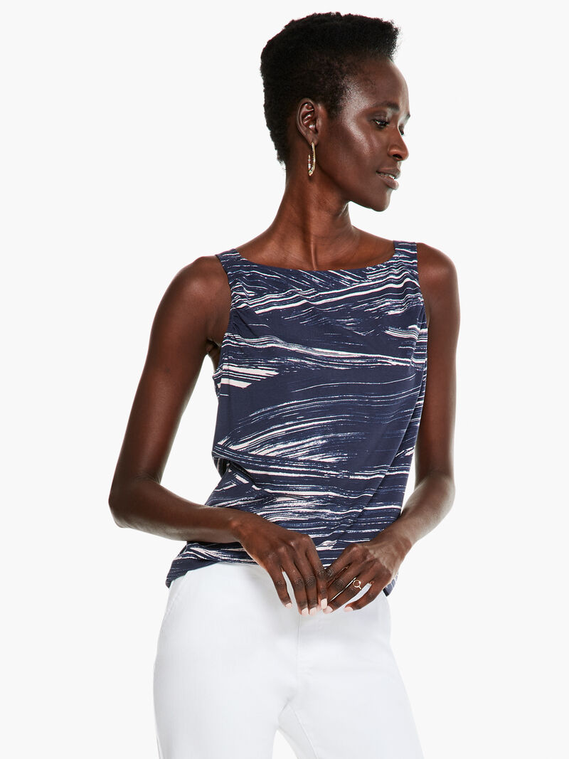 
                    Brushed Waves Tank