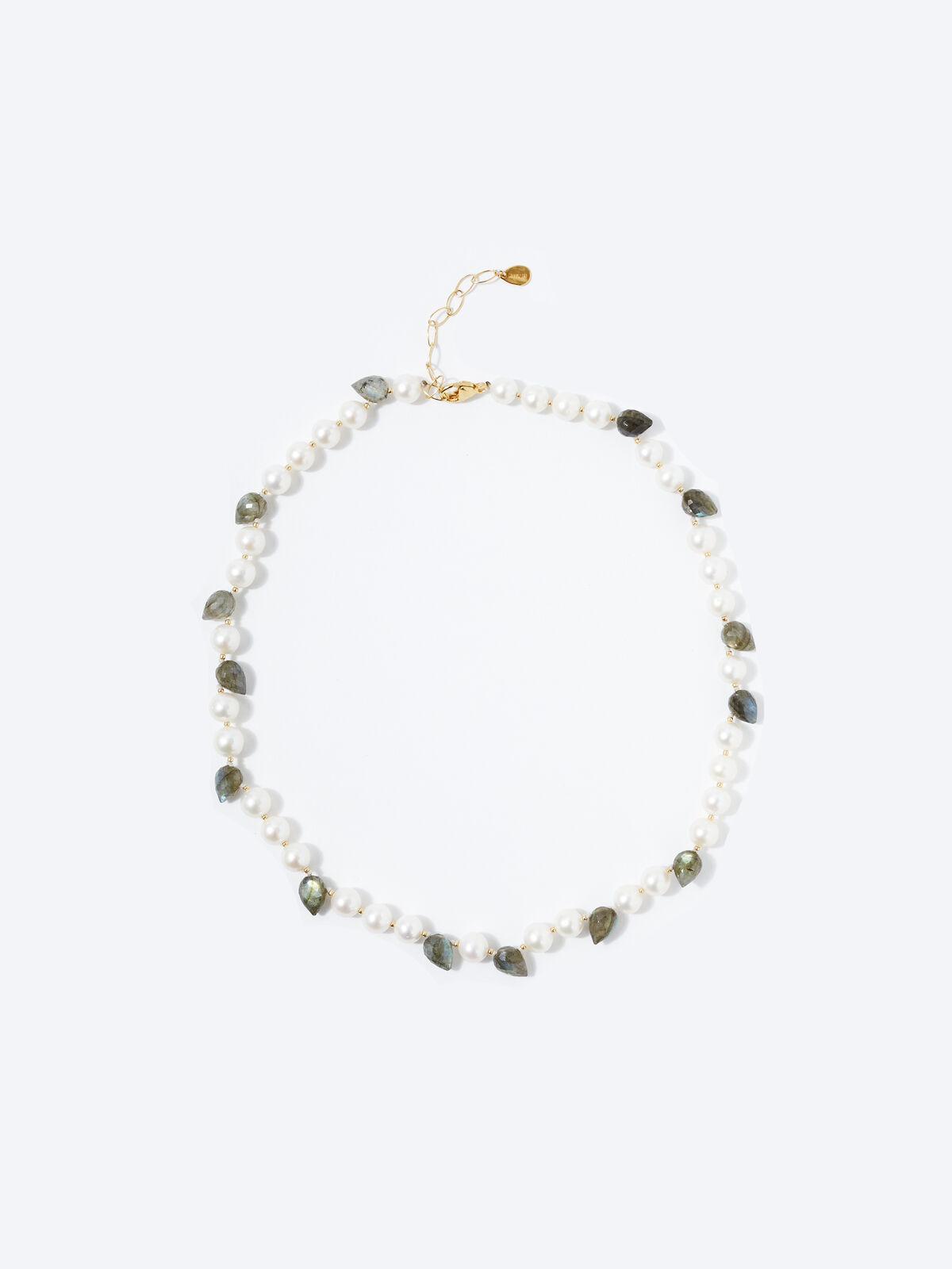 Chan Luu - Pearl And Stone Mix Necklace