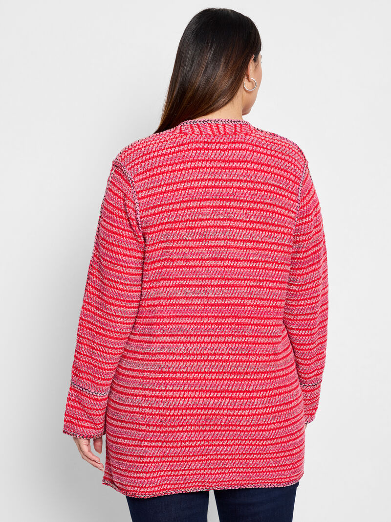 Woman Wears Heat Clash Cardigan image number 3
