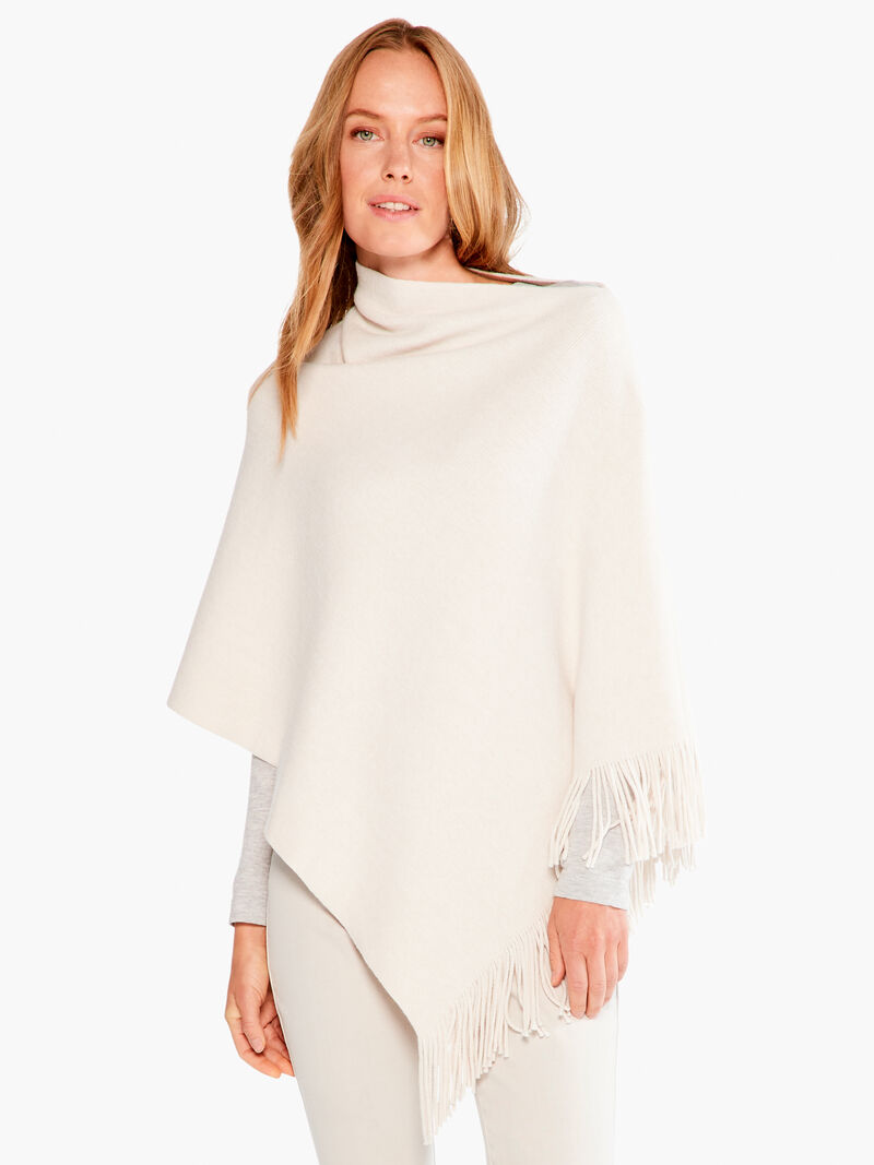 Woman Wears Go To Poncho image number 0
