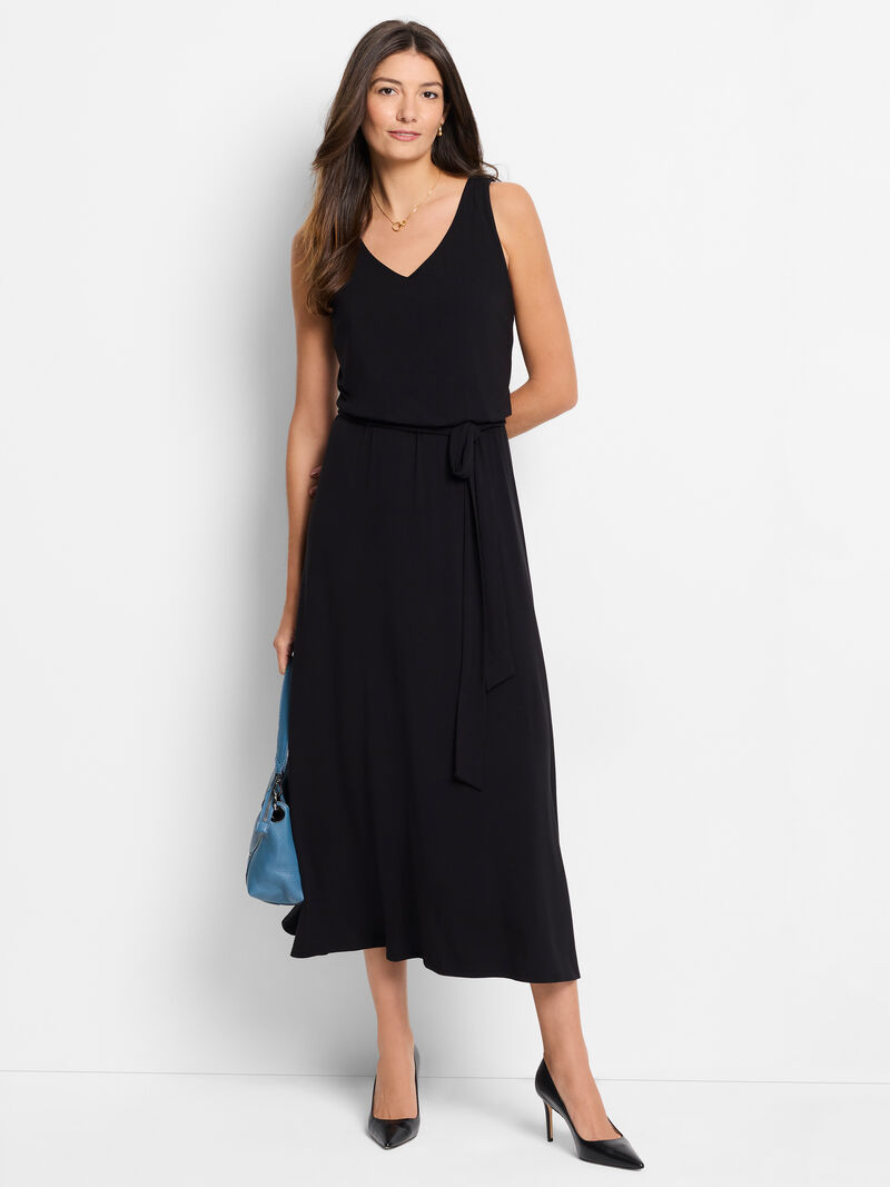 Woman Wears Ease Bianca Knit Dress image number 2