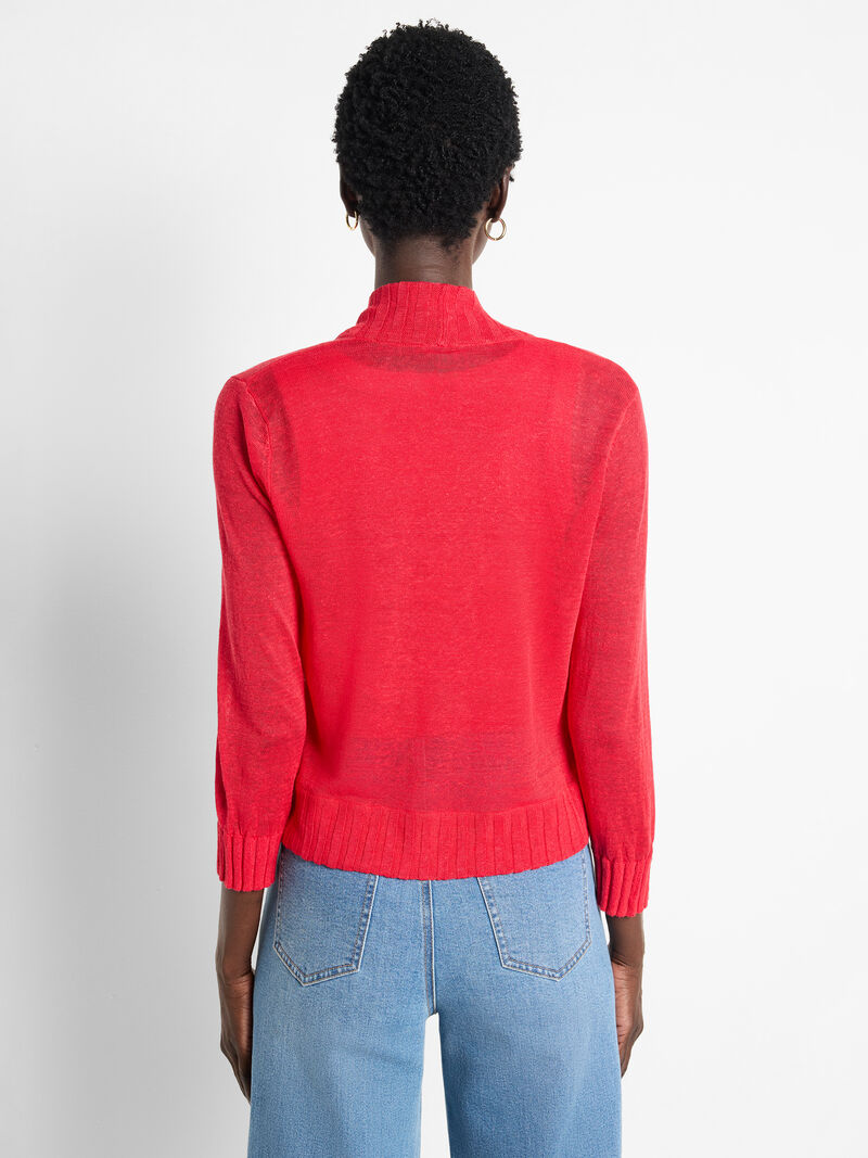 Woman Wears Bolero Cardigan image number 3