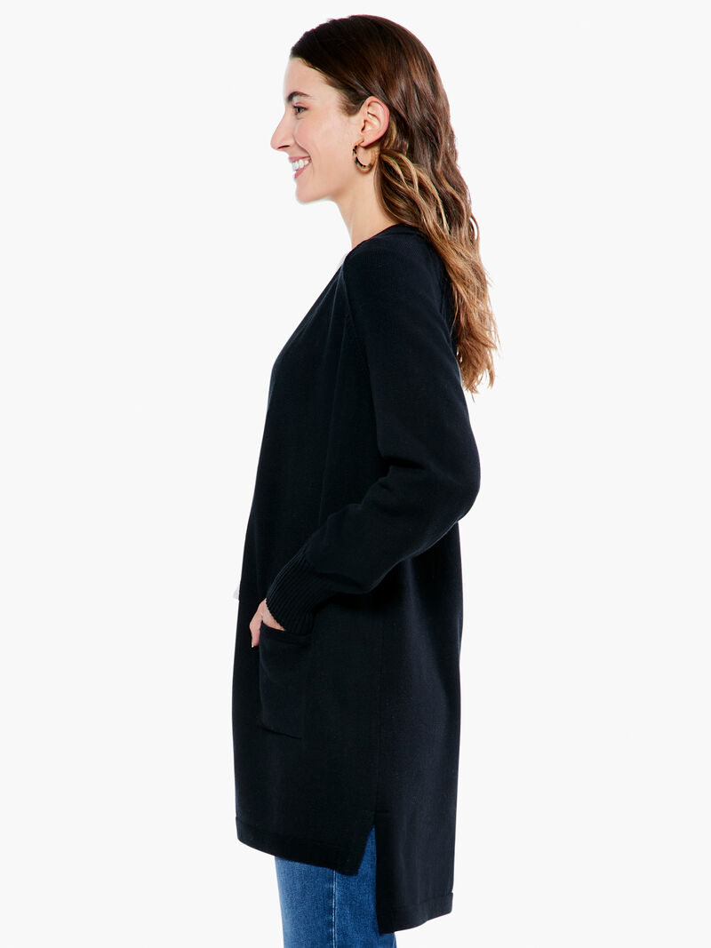 Woman Wears Cozy Femme Cardigan image number 1