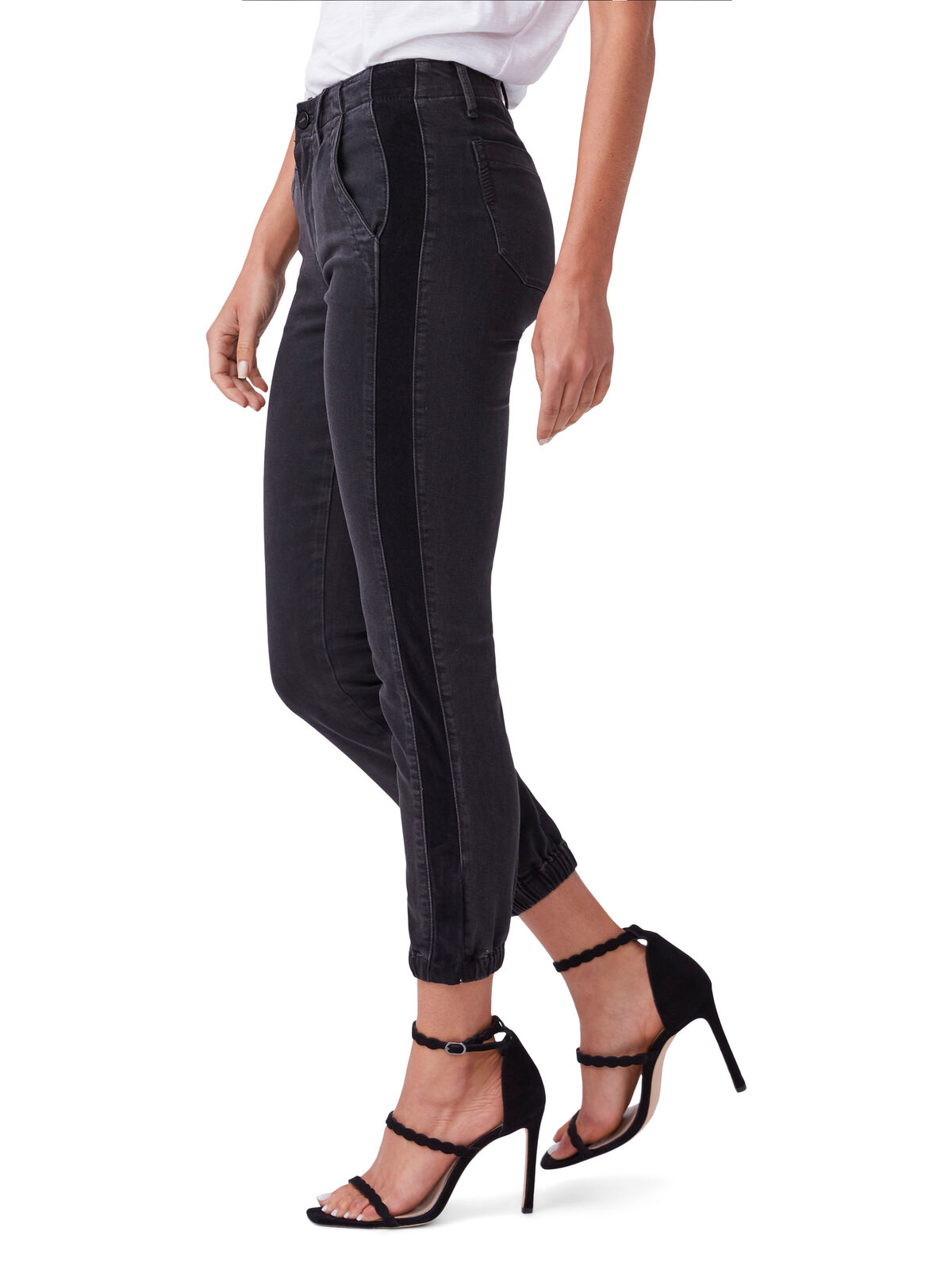 Paige Mayslie Jogger W/ Velvet Inset