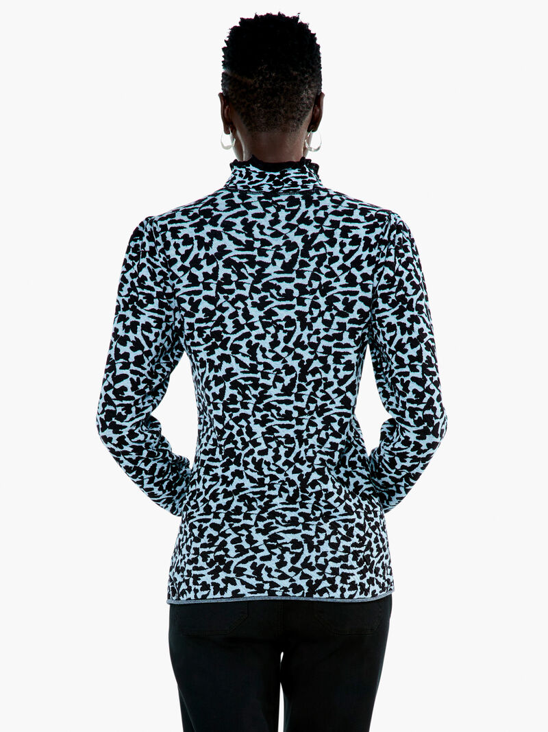 Woman Wears Climbing Vines Sweater image number 2