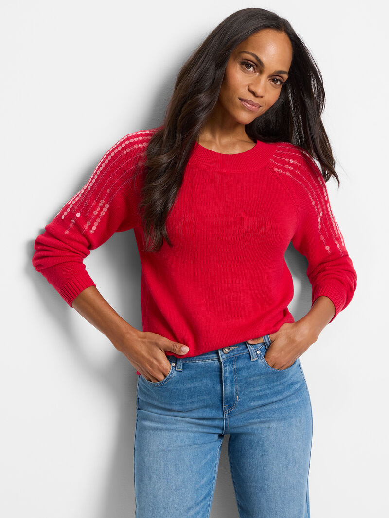 
                    Subtle Shine Sweater
