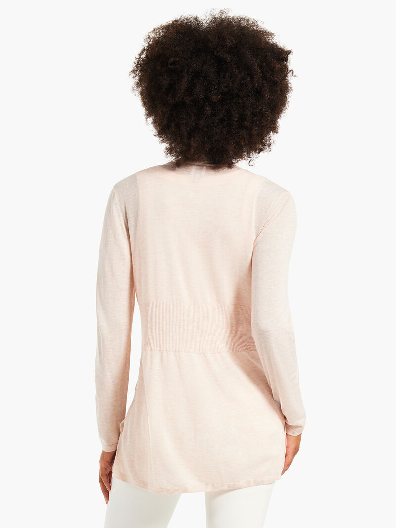Woman Wears All Year Back Of Chair Cardigan image number 2