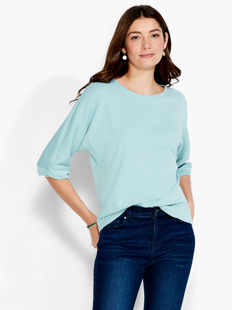 NZT Boat Neck Dolman Sleeve Tee