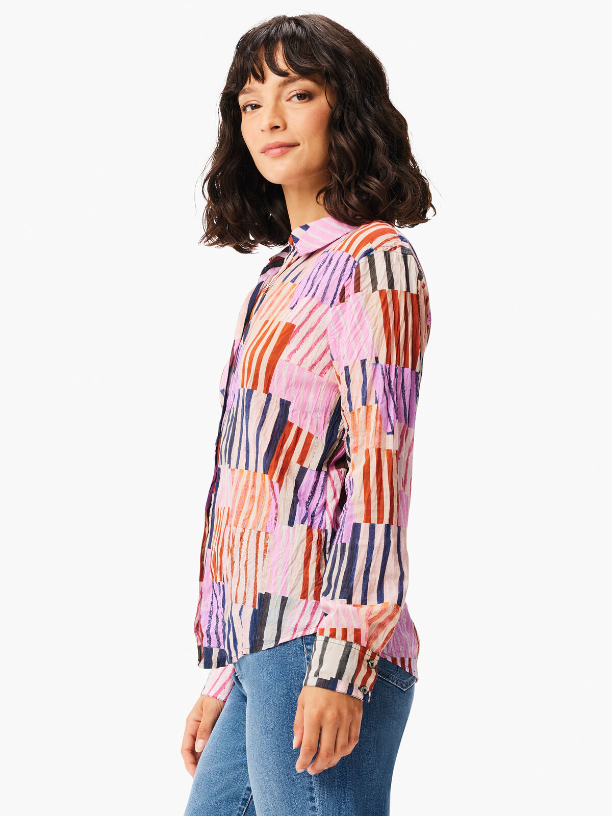 Art Block Crinkle Shirt
