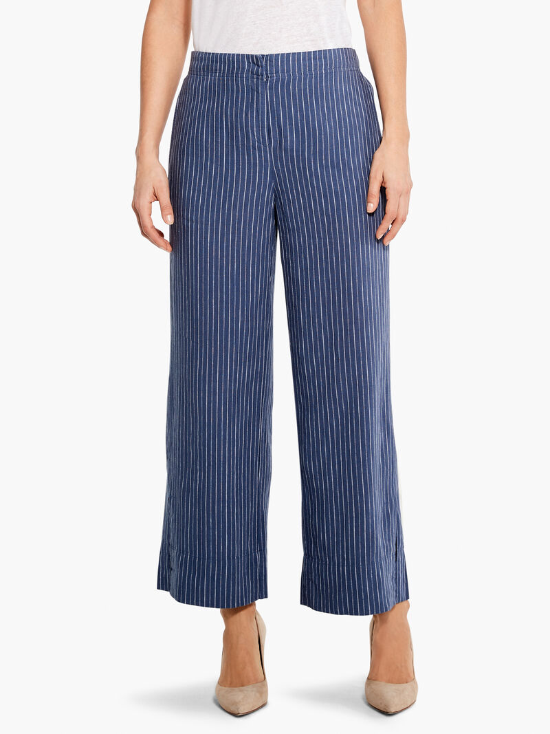 Central Park Wide-Leg Ankle Pant