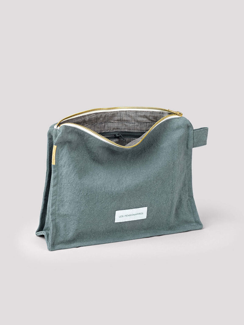Woman Wears Les Pensionnaires - Organic Cotton Toiletry Bag image number 0