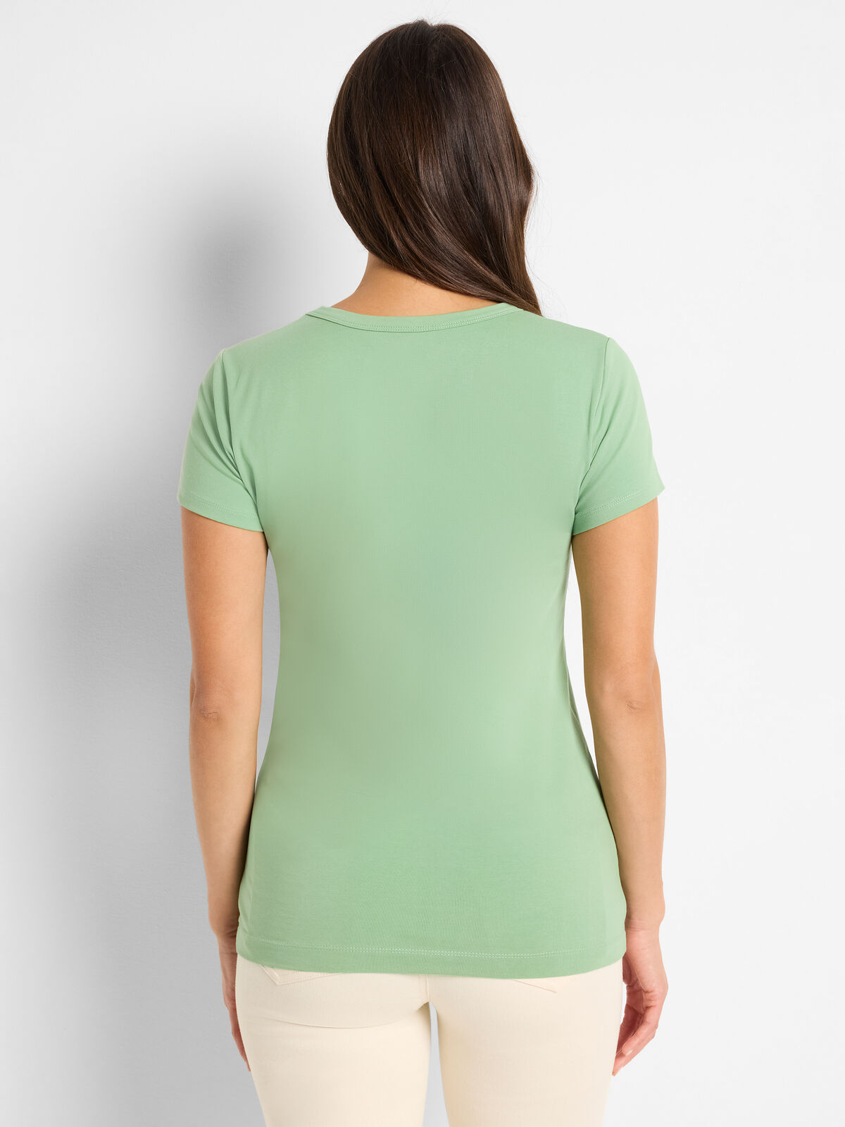 Perfect Knit Crew Neck T-Shirt