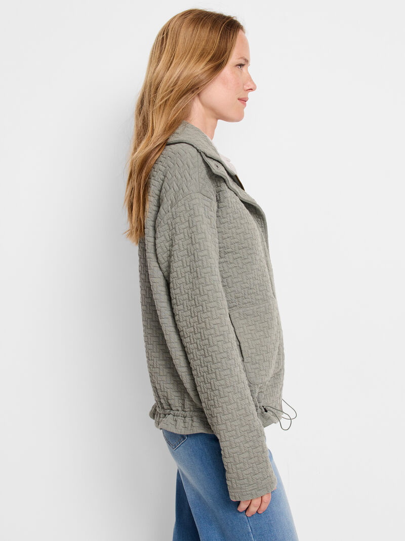 Woman Wears Throw On Quilted Jacket image number 2
