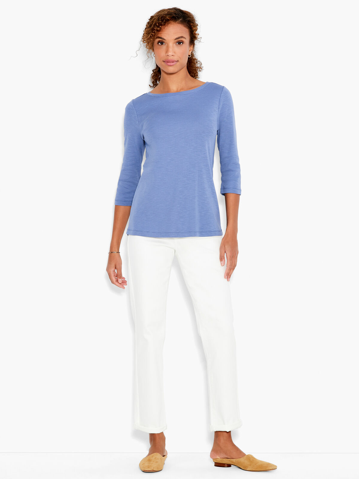 NZT 3/4 Sleeve Boat Tee