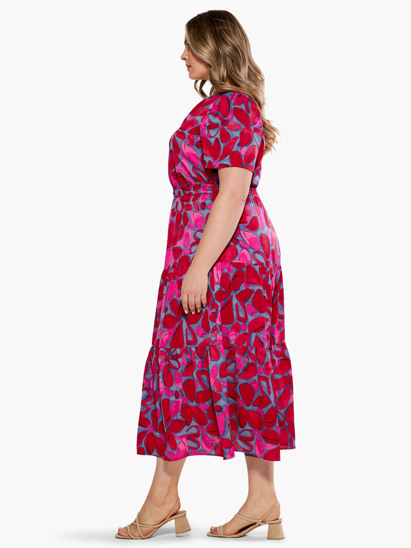 Woman Wears Happy Splash Dress image number 2