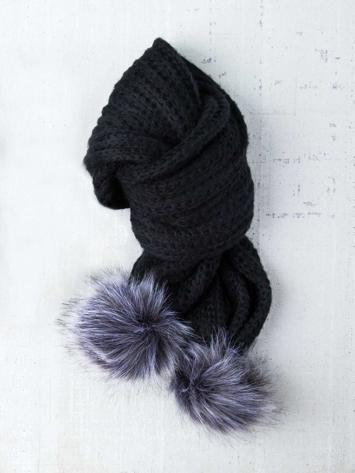 SOFT RIB SLOUCHY SCARF BY HAT ATTACK