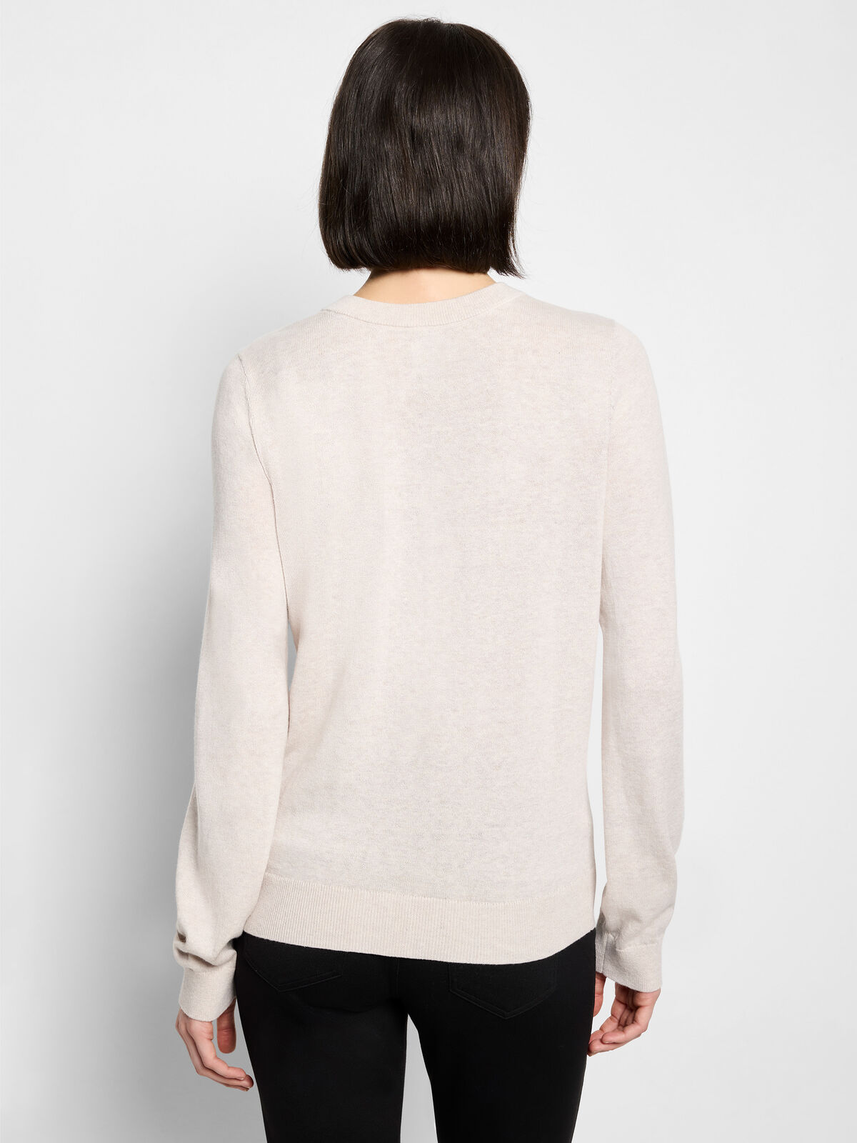 Pure Cotton Crew Neck Sweater