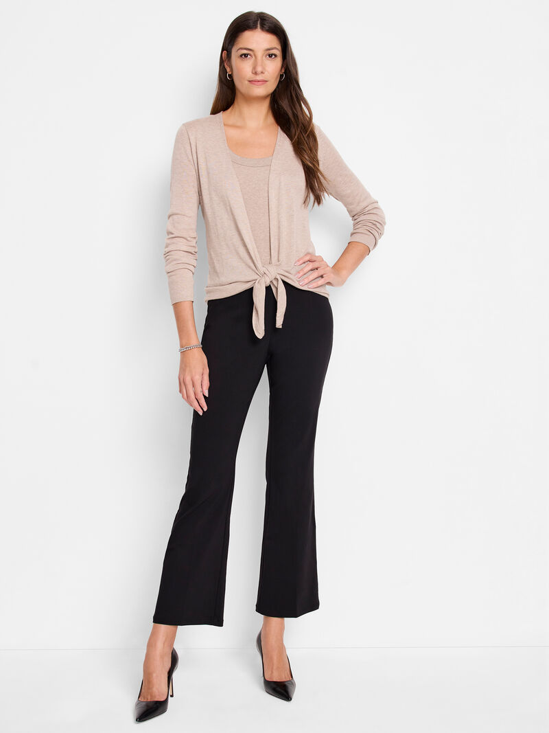 Woman Wears 28" Bootcut Wonderstretch Pull On Pant image number 1