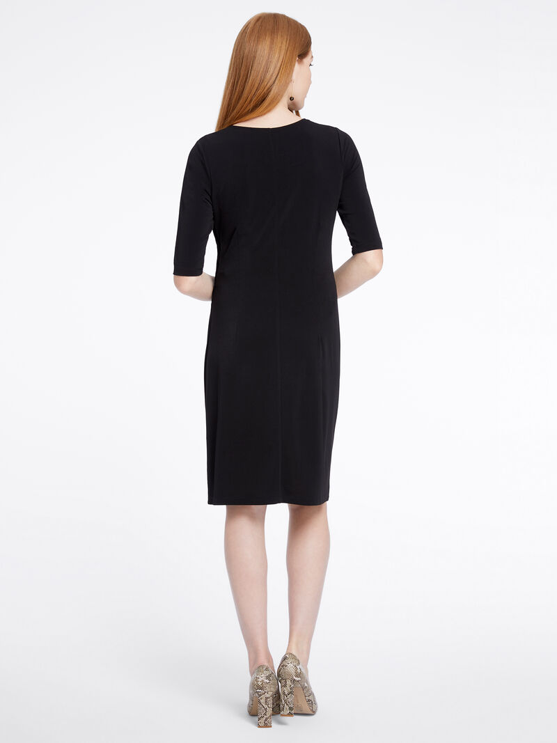 Woman Wears Fundamental Drape Dress image number 2