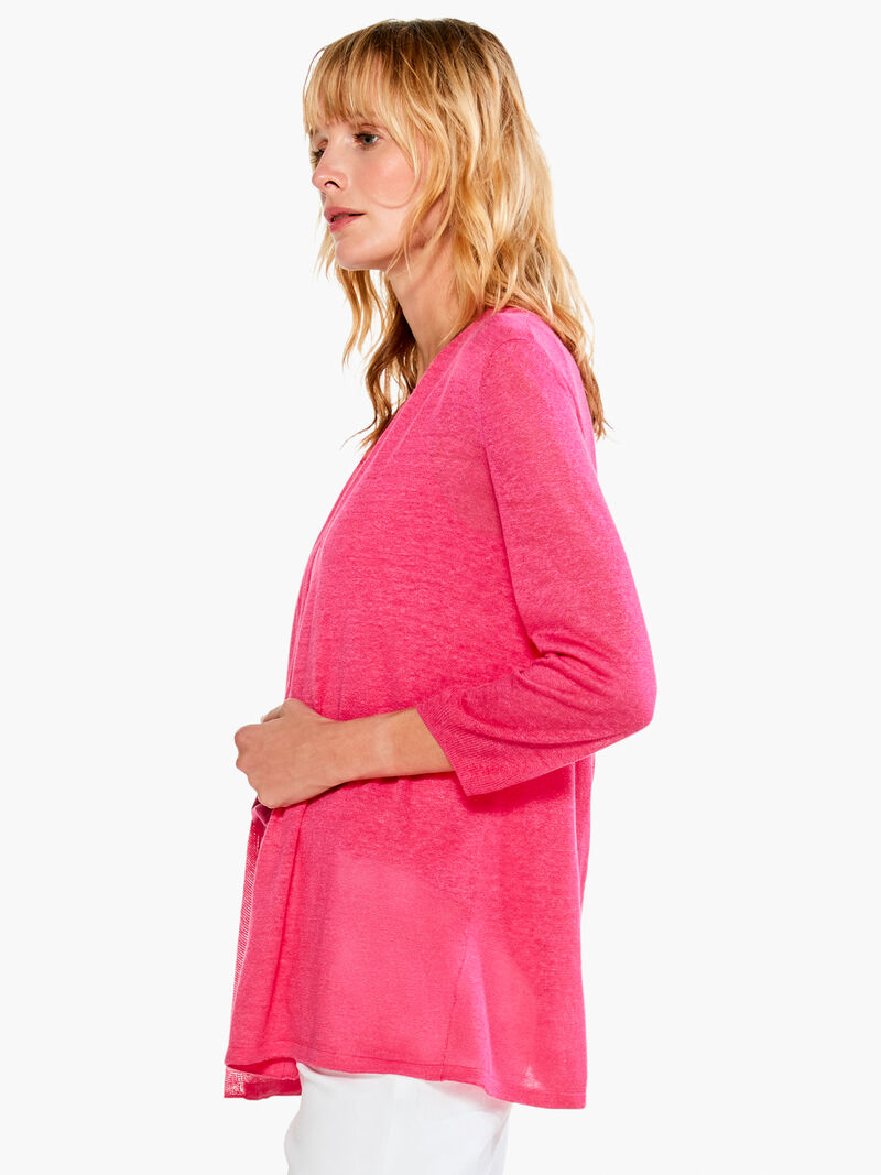 Woman Wears Breezy Cardigan image number 1