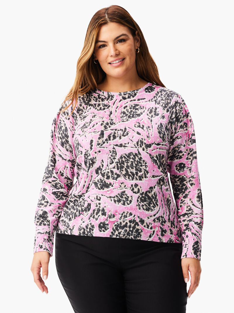 Petal Dot Femme Sleeve Sweater