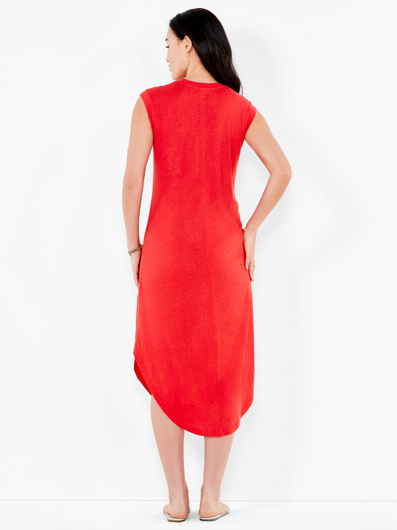 Woman Wears NZT Scoop Tank Dress image number 2