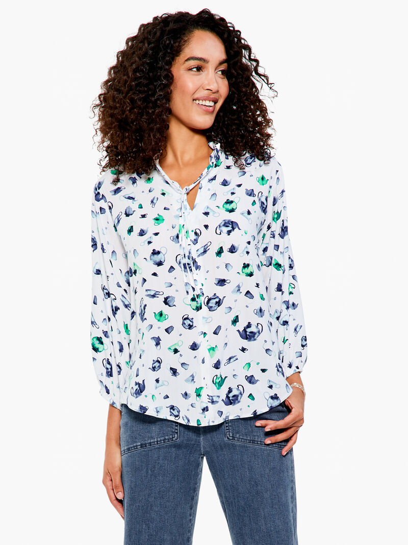 Woman Wears Garden Party Top image number 3