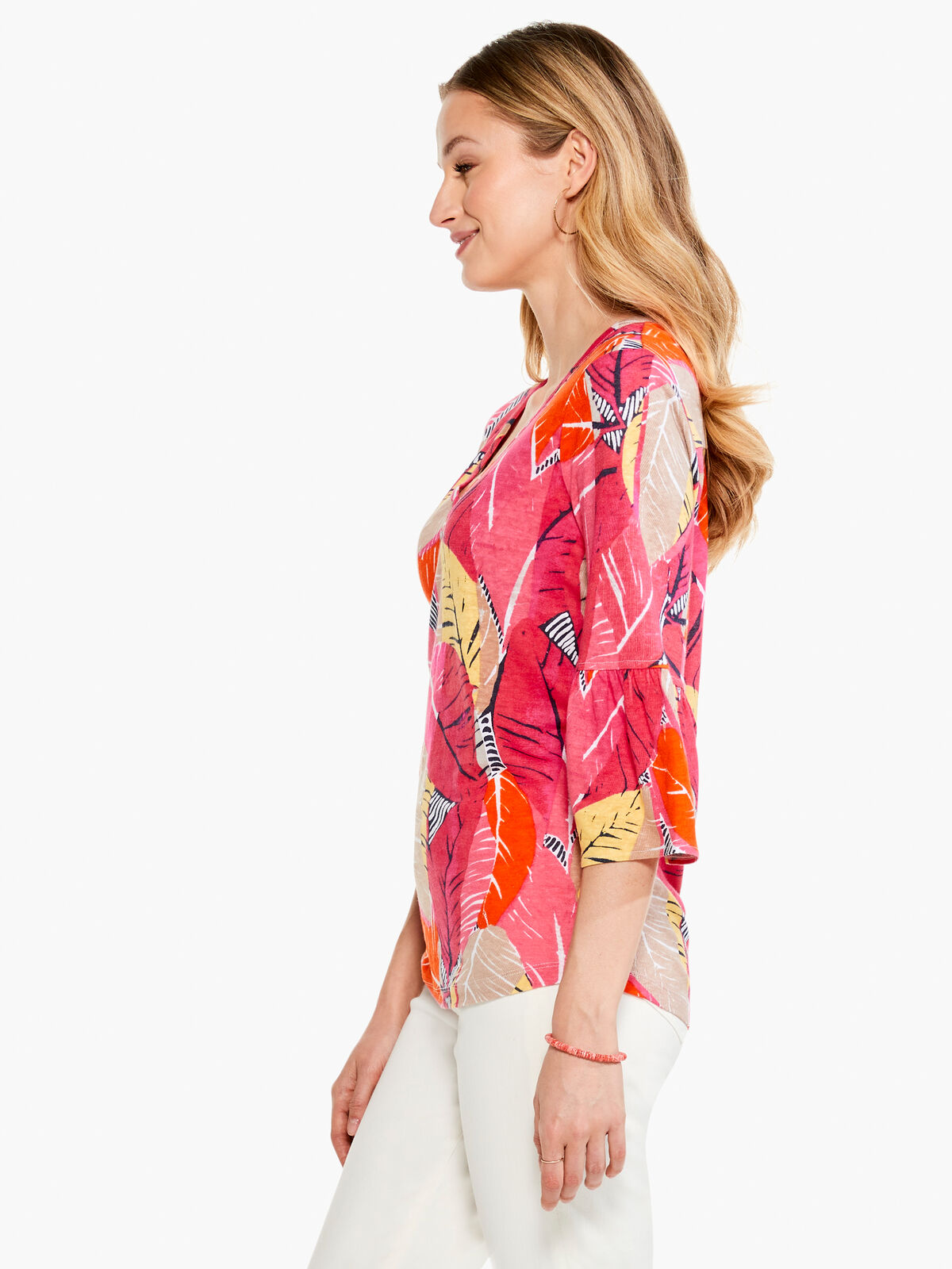 Feather Leaves Top
