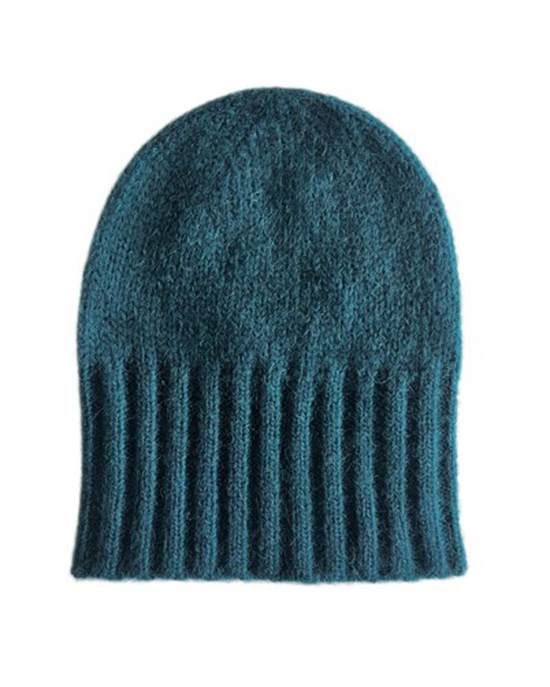 Woman Wears Meg Cohen - Hand Knit Flat Hat image number 0