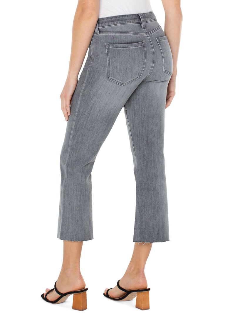Woman Wears Liverpool - Hannah Cropped Flare With Cut Hem image number 2