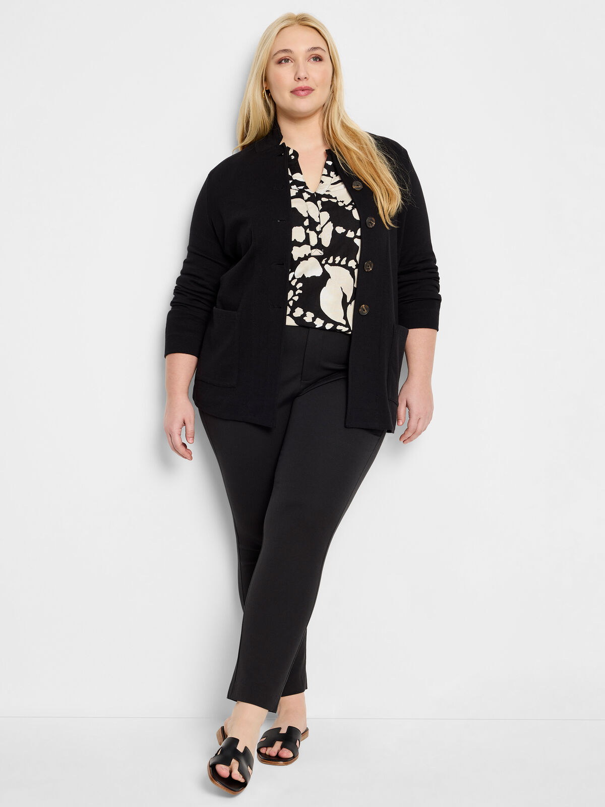 Evening Petal Woven Shirt