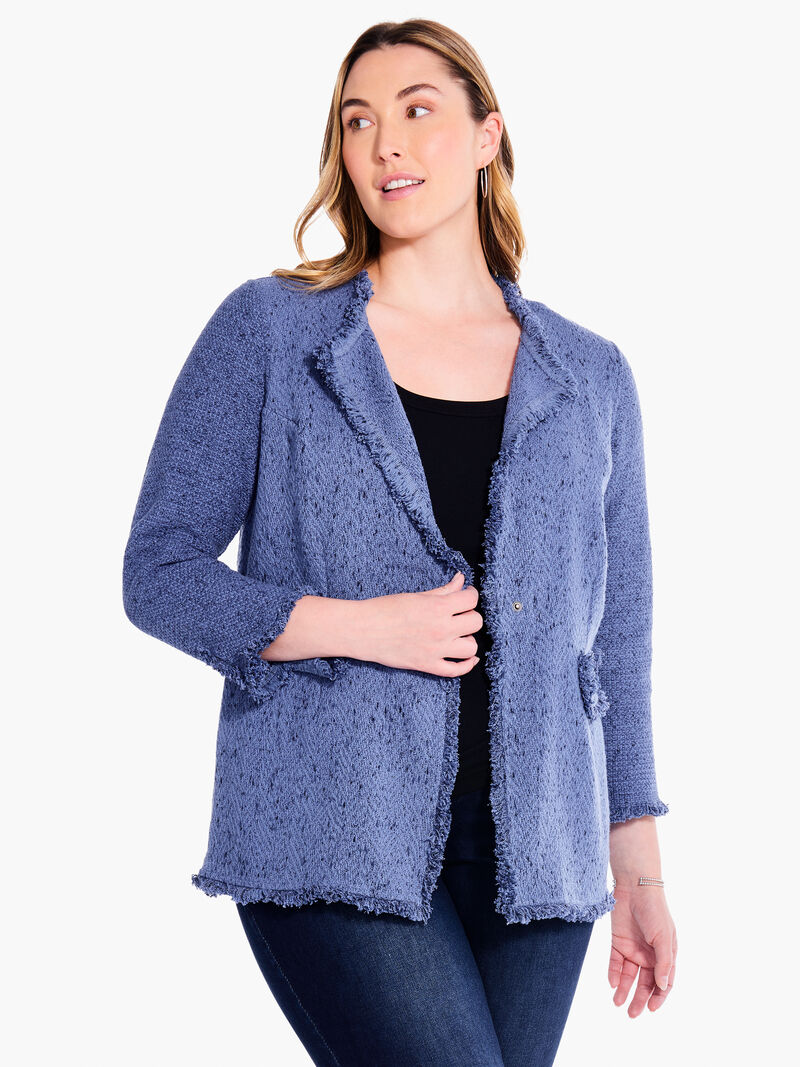 Woman Wears Perfect Knit Rib Scoop Tank image number 3