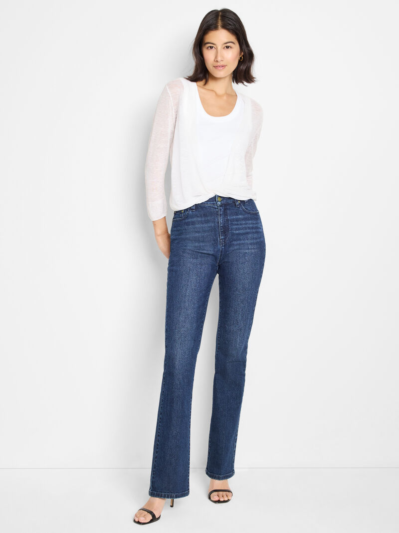 Woman Wears Lightweight 4-Way Cardigan image number 1